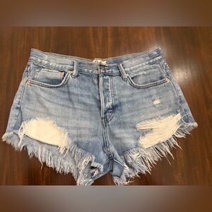 Free People Jean Shorts